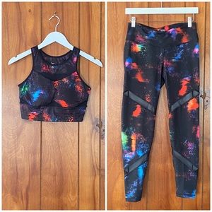 Old Navy Sports Bra Leggings Workout Set